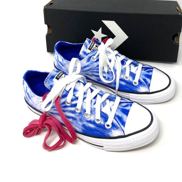 🌸Spring Sale🌸 Converse ChuckTaylor AS Blue White Womens Size 8 Sneaker 167931F - Picture 7 of 9